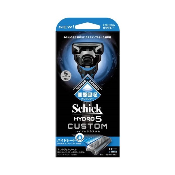ハイドロ５カスタム　ハイドレートホルダー 替刃１個付 | シックジャパン
