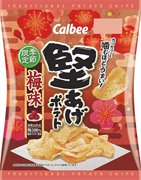 堅あげポテト梅味 ６０ｇ | カルビー