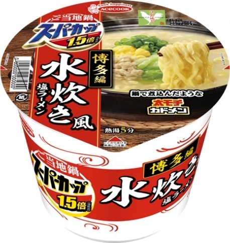ＳＣご当地鍋博多編水炊き風塩ラーメン １０６ｇ | エースコック