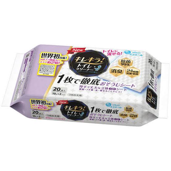 キレキラトイレクリーナー桜企画品 ２０枚 | 大王製紙