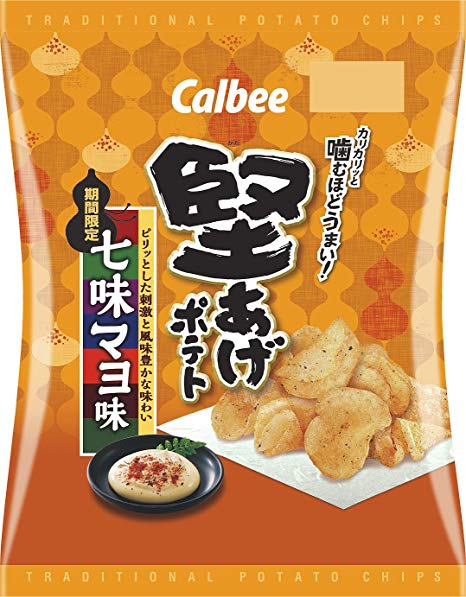 堅あげポテト七味マヨ味 ６０ｇ | カルビー