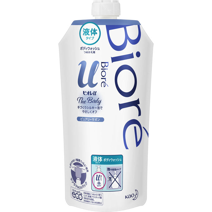 ビオレｕ　ザボディ液体Ｐサボン替 ３４０ｍｌ | 花王