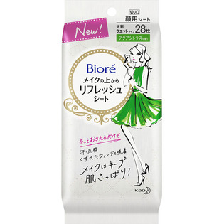 ビオレメイクのリフレッシュＳシトラス ２８枚 | 花王