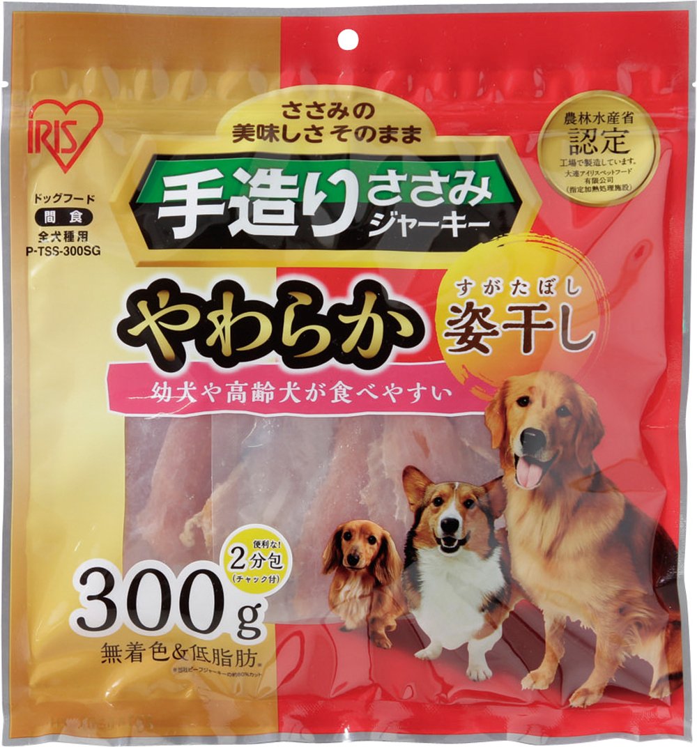 手造りささみやわらか　姿干し Ｐ－ＴＳＳ３００ＳＧ | アイリスオーヤマ