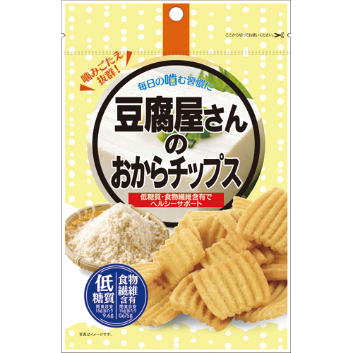豆腐屋さんのおからチップス ６０ｇ | 味源