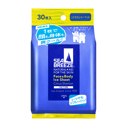 ＳＢ　Ｆ＆Ｂアイスシート　シトラス ３０枚 | 資生堂化粧品