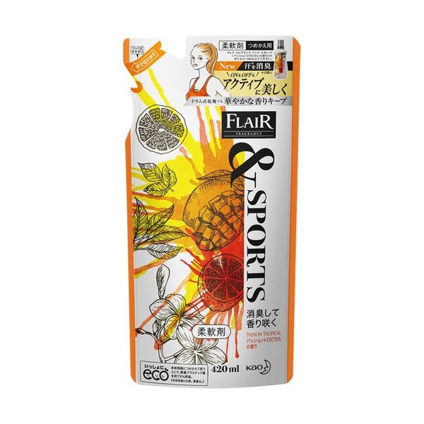 フレアＦ＆ＳＰＯＲＴＳパッションかえ ４２０ｍｌ | 花王
