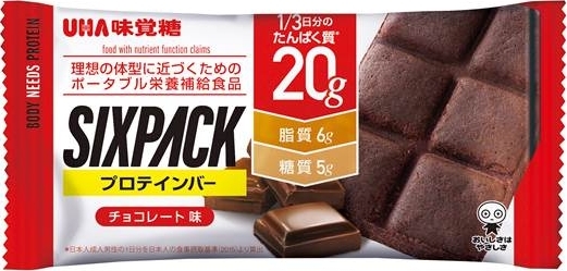 ＳＩＸＰＡＣＫチョコレート １本 | 味覚糖
