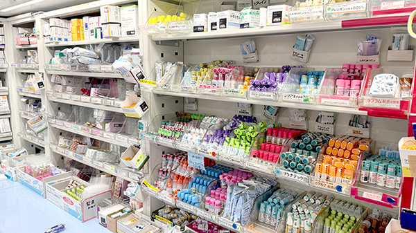 豊富な医薬品在庫がございます。