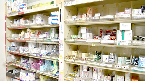 豊富な医薬品在庫がございます。