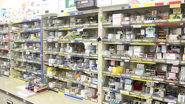 多数の医薬品を扱っております。