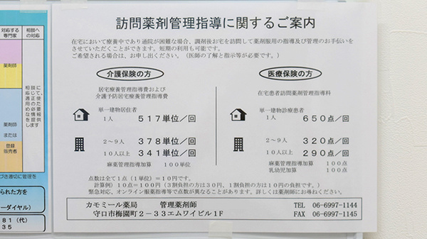 在宅訪問対応が可能です