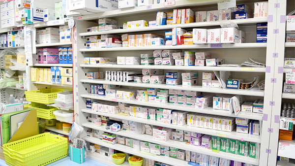多種多様の医薬品を在庫しております