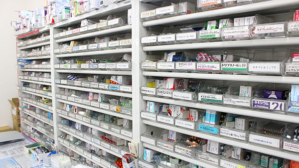 豊富な医薬品在庫がございます