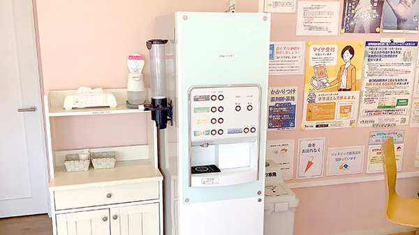 フリードリンクがございます