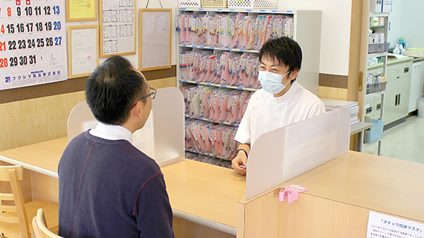 丁寧な服薬指導をいたします。