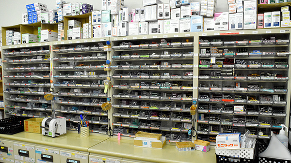 豊富な医薬品在庫がございます。