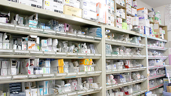豊富に医薬品を取り揃えております