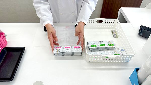 丁寧な服薬指導をいたします。