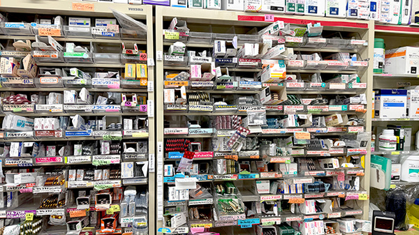 豊富な医薬品在庫がございます。
