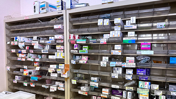 豊富な医薬品在庫がございます。