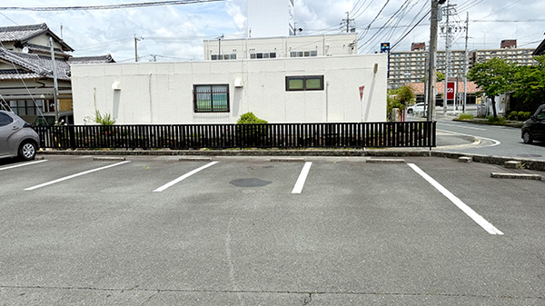 駐車場をご利用いただけます。