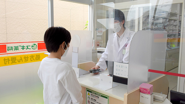 わかりやすく丁寧な服薬指導を心がけています