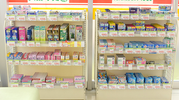 OTC医薬品も各種に取り揃えています