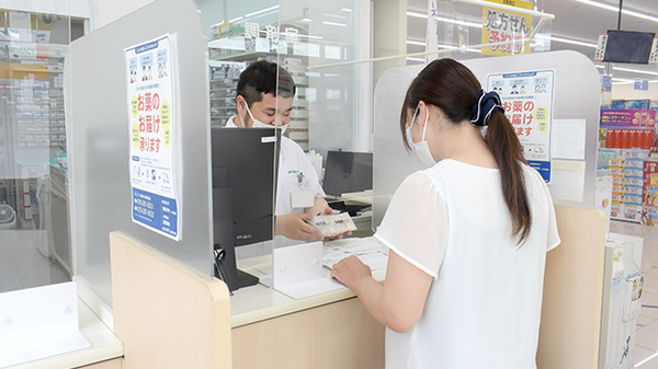 わかりやすく丁寧な服薬指導を心がけています