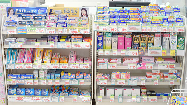 OTC医薬品も各種に取り揃えています