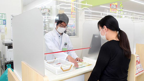わかりやすく丁寧な服薬指導を心がけています