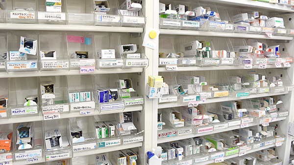 多くの医薬品を取り揃えております。