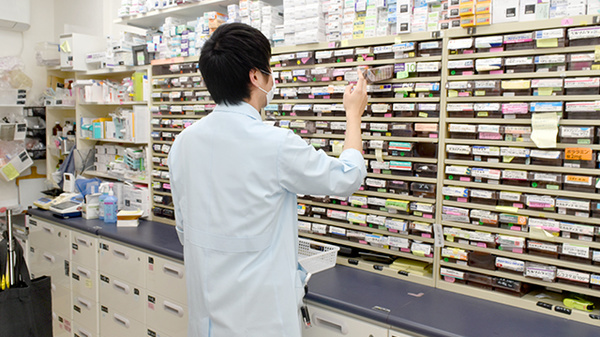 正確な調剤をいたします。