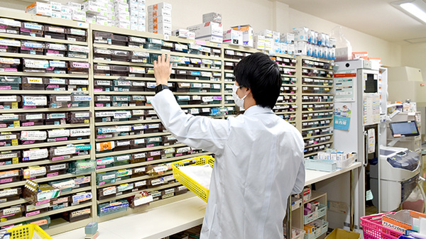 正確な調剤をいたします。