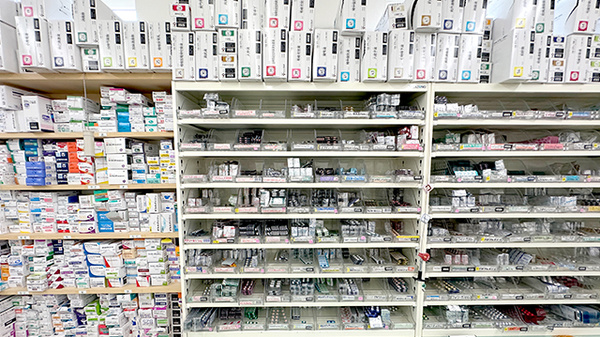 多くの医薬品を取り揃えております。