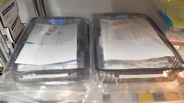 受け渡し間違いを防ぐために