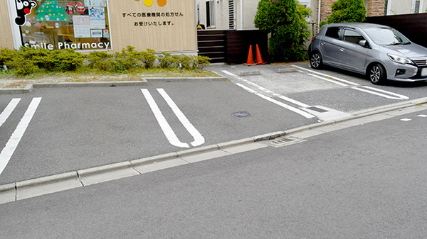 患者さま専用の駐車場がございます