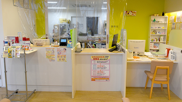 お薬の受け渡しがスムーズです