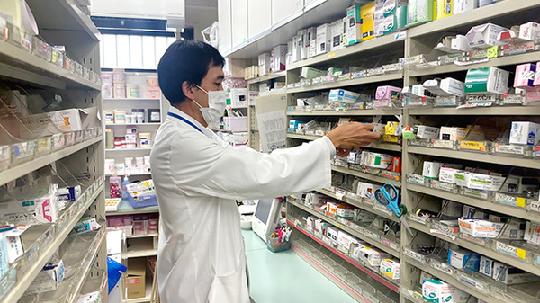 安全かつ正確にお薬をお渡しいたします。