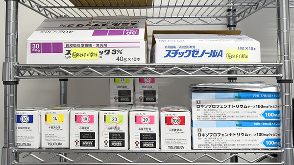漢方薬の取り扱いがございます。