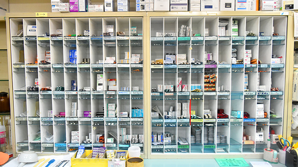 多くの医薬品を取り揃えております。