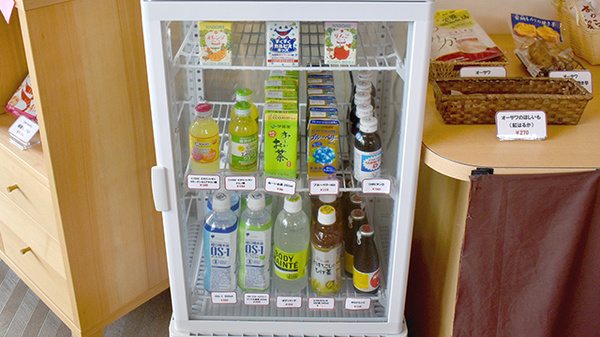 飲料品の取り扱いもございます