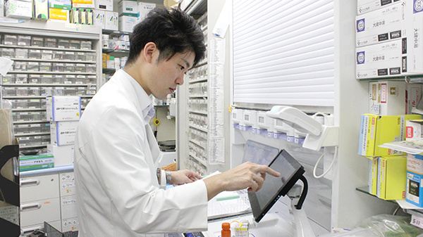 お薬のお渡し間違いや数量間違いのないように細心の注意を払っております。