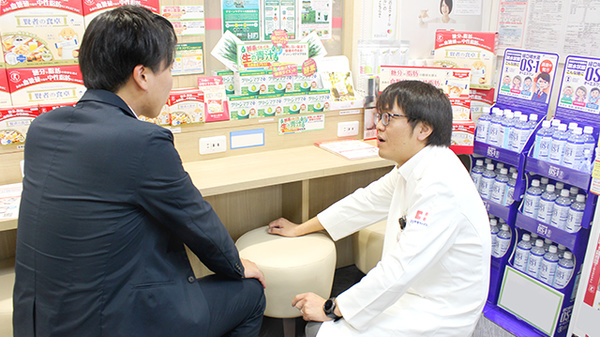 服用中のお薬の困りごとなど相談を受け付けております。