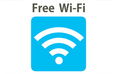 Wi-fiが無料でご利用いただけます