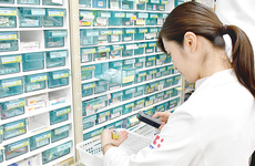 正確な投薬を行うためにピッキングサポートシステムを導入しております。