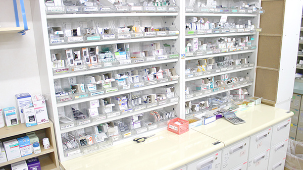 様々な医薬品在庫があります