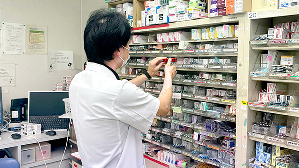 正確かつ安全に処方薬をお渡しいたします。