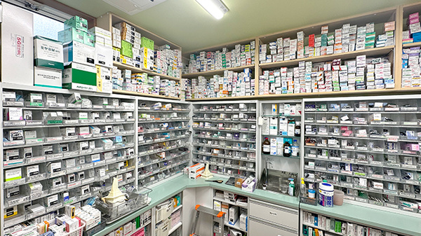多くの医薬品在庫がございます。