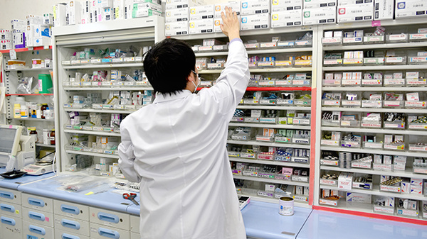 豊富な医薬品を正確かつ迅速に調剤をいたします。